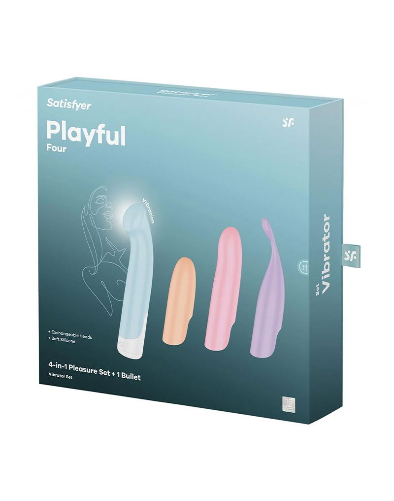 Satisfyer - Playful Four - Vibratorset - Multicolor