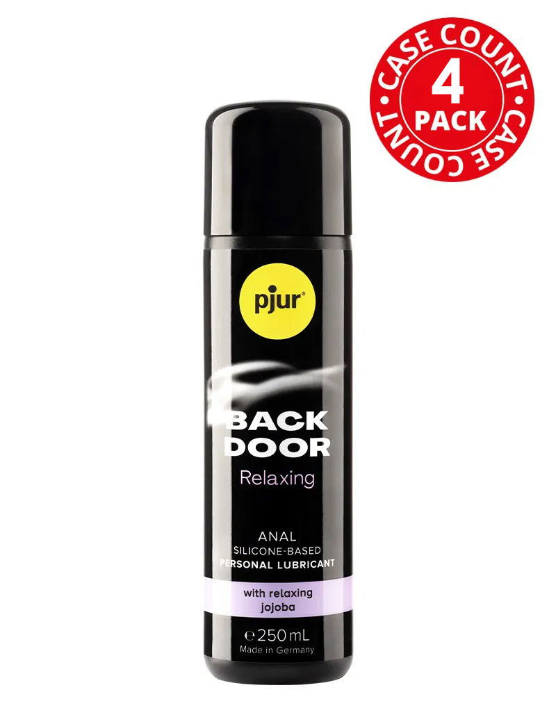 pjur - Back Door Relaxing - Glijmiddel op siliconenbasis - 250 ml (4 stuks)