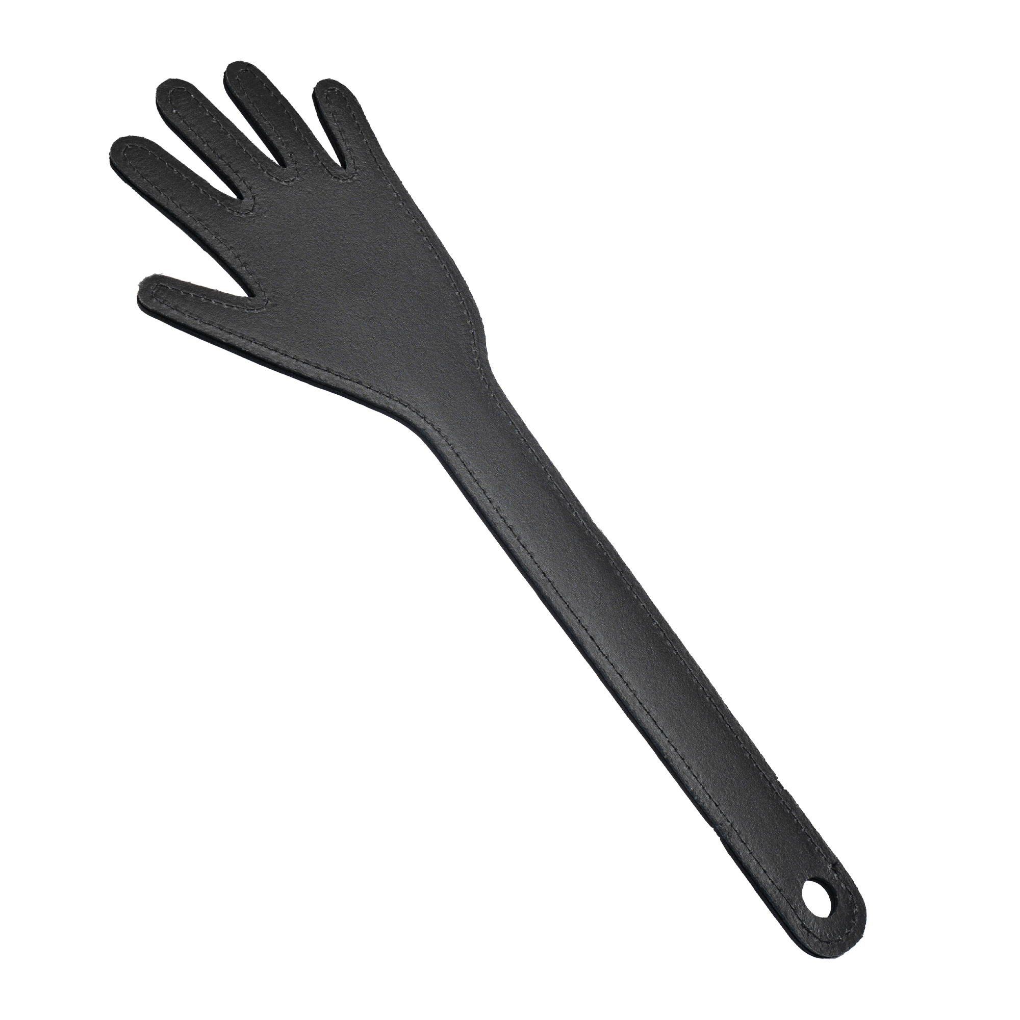 Rimba - Zweep handje, met metaal strip aan binnenzijde ter versteviging