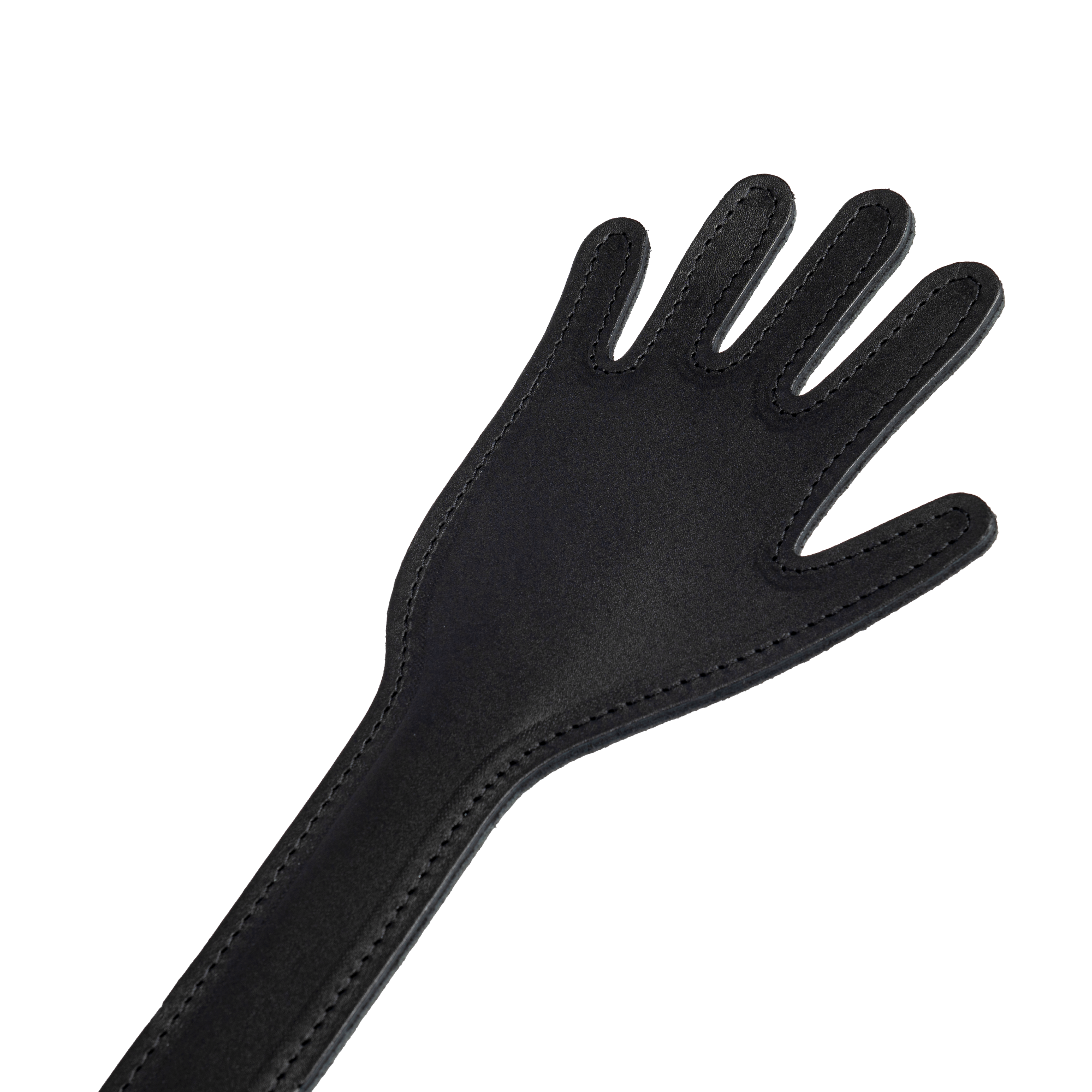 Rimba - Zweep handje, met metaal strip aan binnenzijde ter versteviging