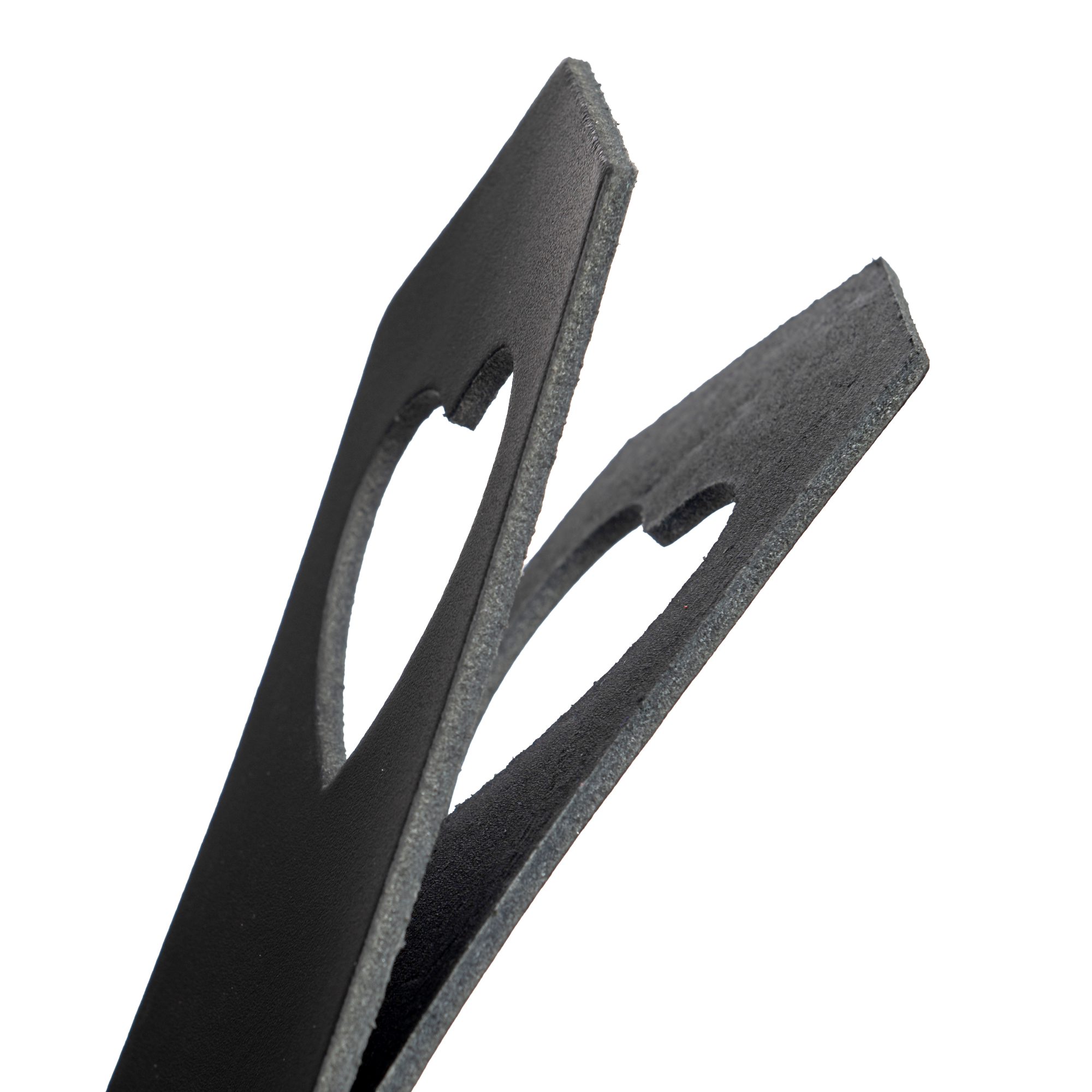 Rimba - Kleine paddle zweep met uitgesneden hartje