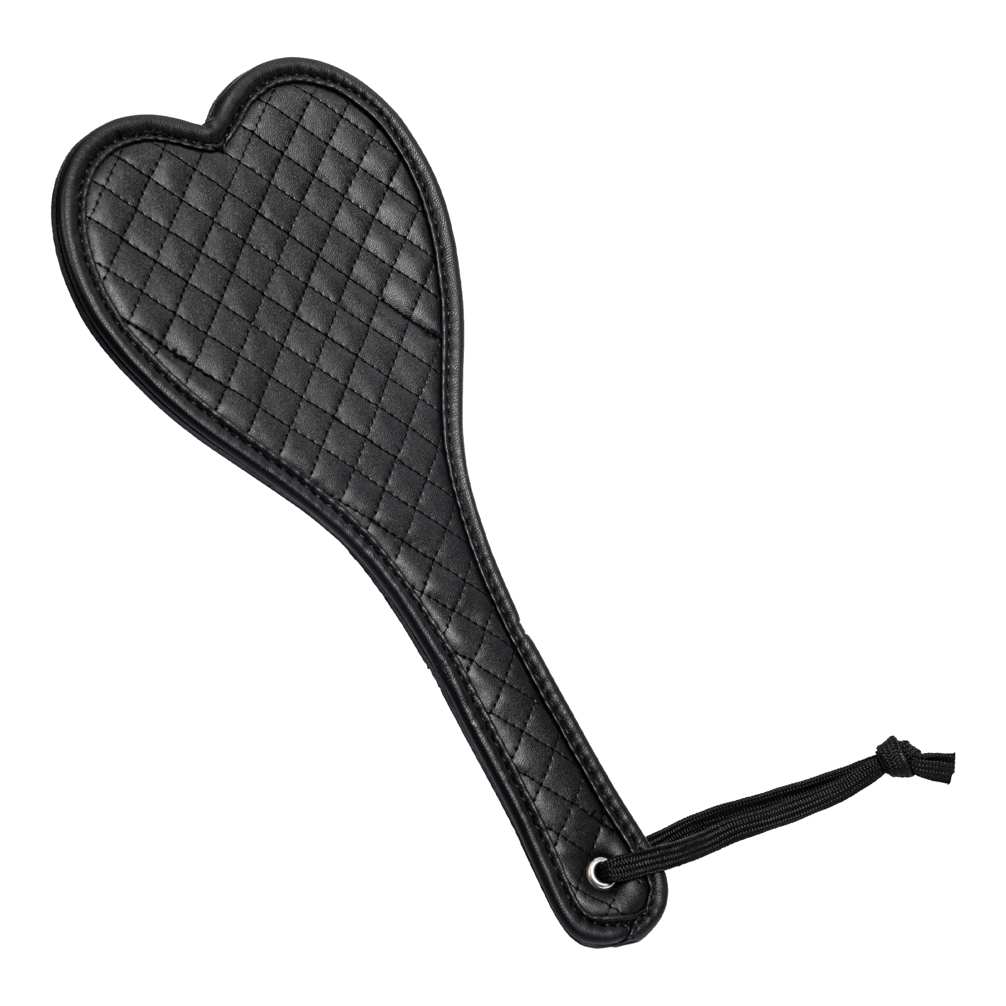 Rimba - Hartvormige flapzweep met stikselversiering aan één zijde