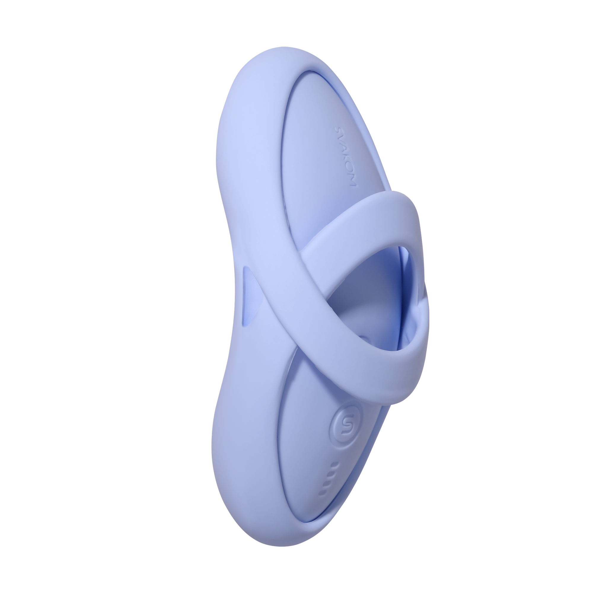 SVAKOM - Echo 2 - Flexibele Vinger Vibrator,  App Besturing - Sky Blue