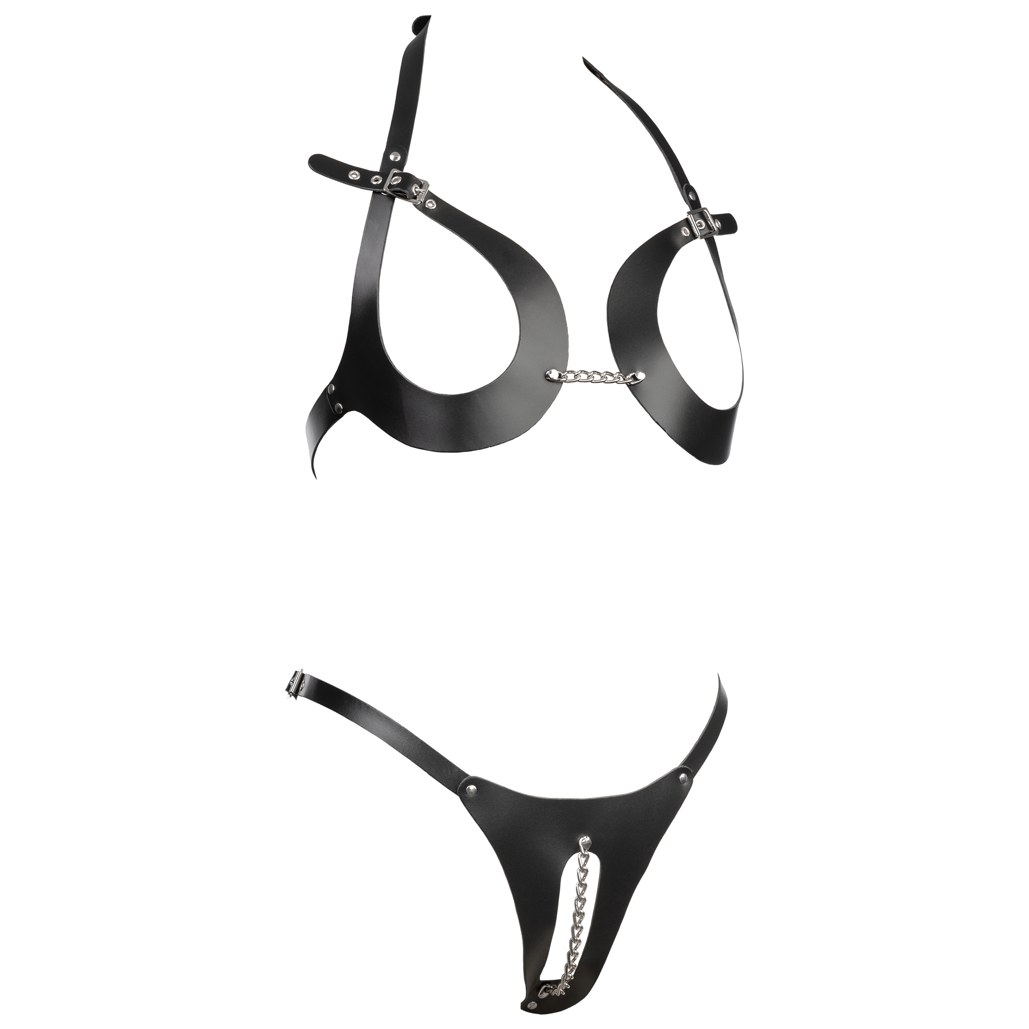 Rimba - Open bikini met ketting