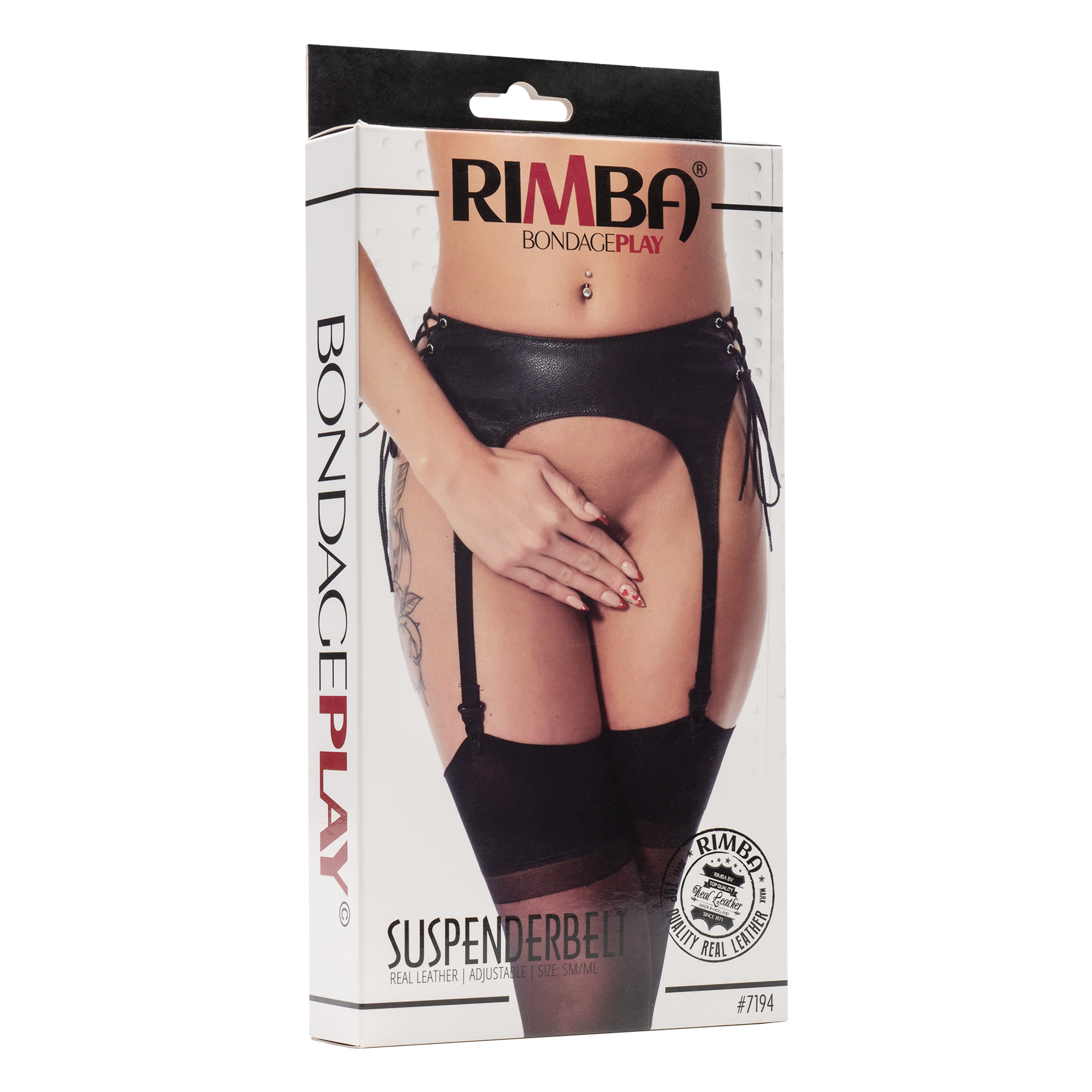 Rimba - Jarretelgordel met veters aan de zijkant