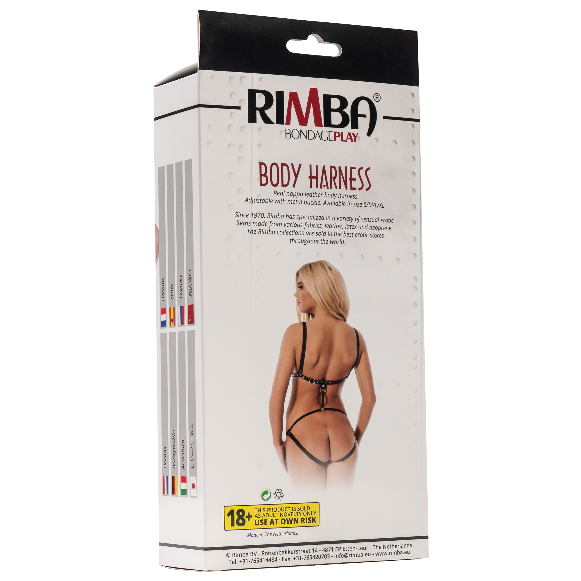 Rimba - Riemenbody, verstelbaar met gespen