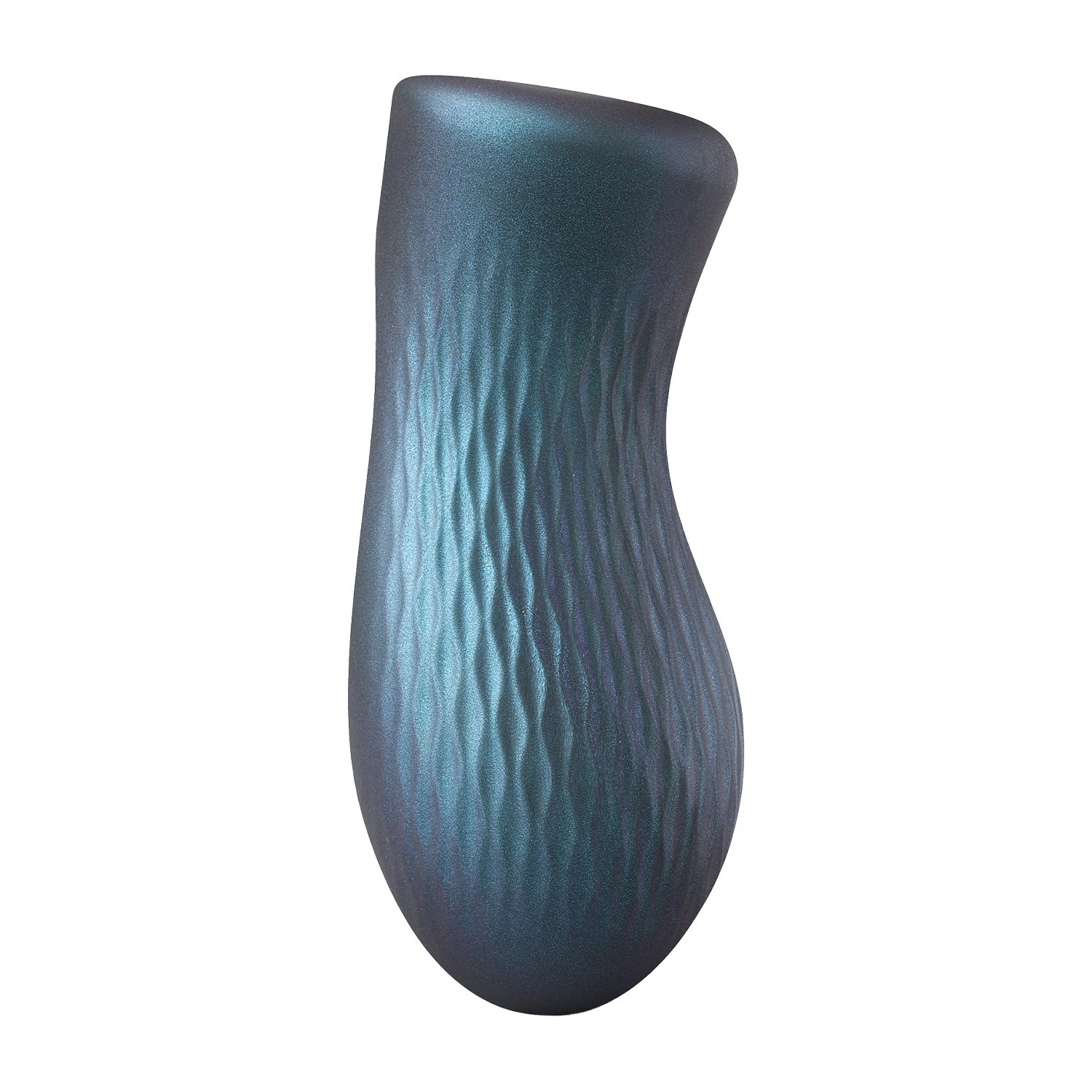 Dorcel - Sili-Cup - Dual Sensation Masturbator - Blauw Metallic