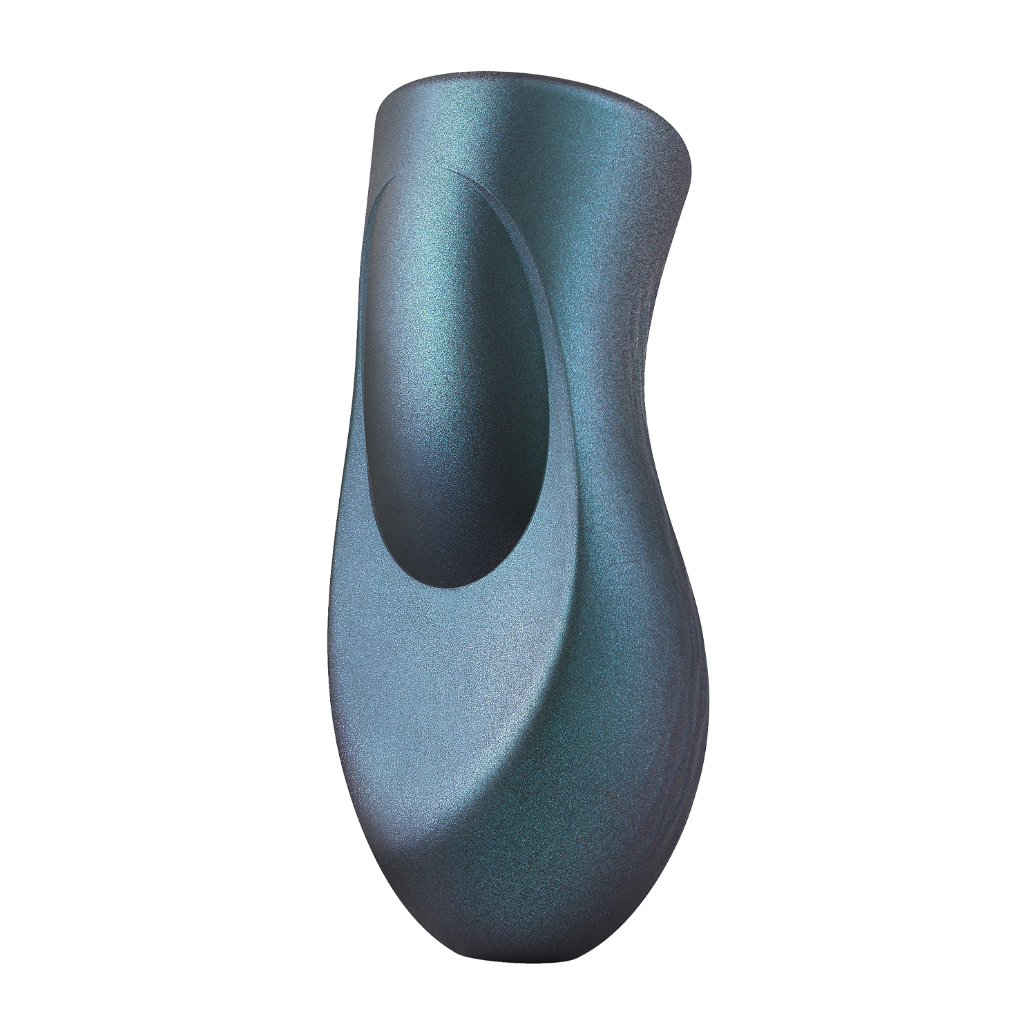 Dorcel - Sili-Cup - Dual Sensation Masturbator - Blauw Metallic