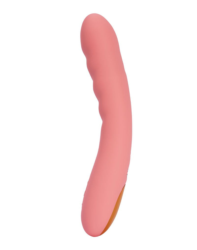 SVAKOM - Ava Neo - Thrusting Vibrator - Peach Pink