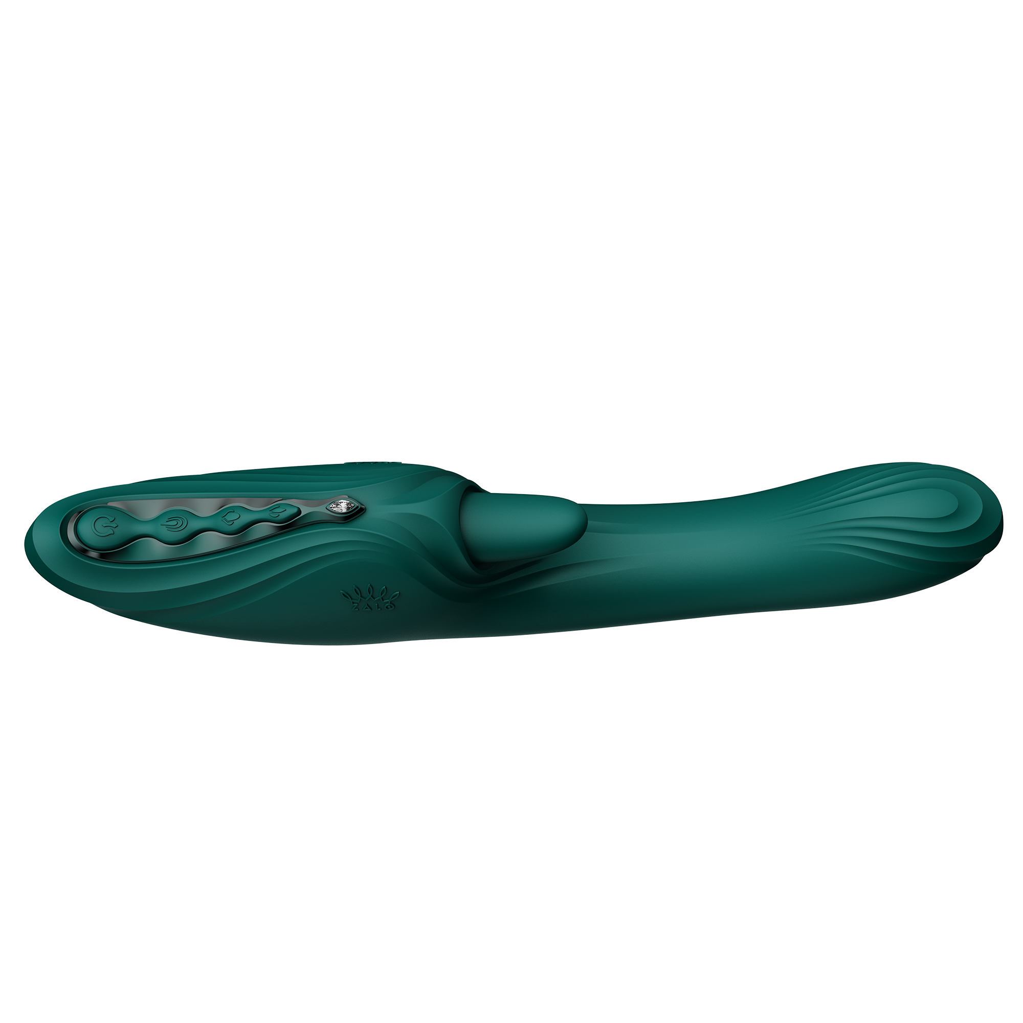 ZALO - Ares - G-Spot Rabbit Vibrator App-Controlled - Turquoise Groen