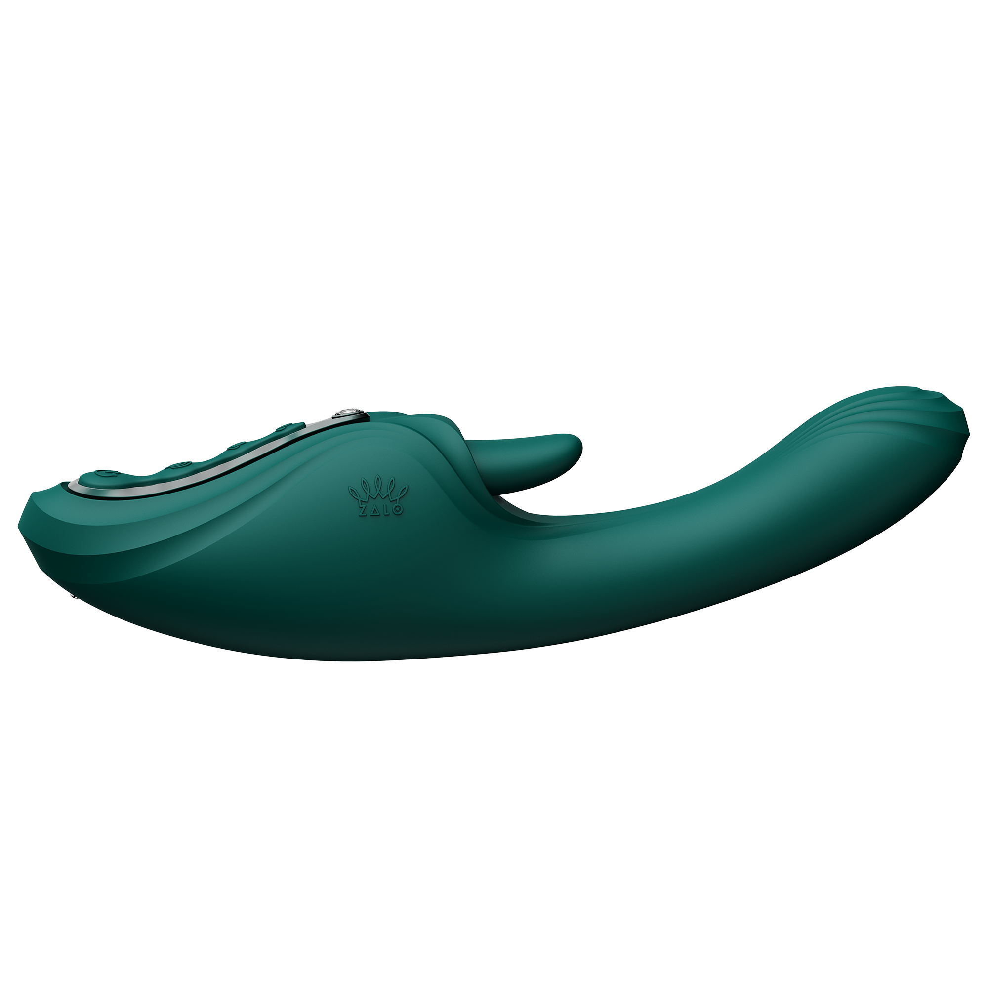 ZALO - Ares - G-Spot Rabbit Vibrator App-Controlled - Turquoise Groen