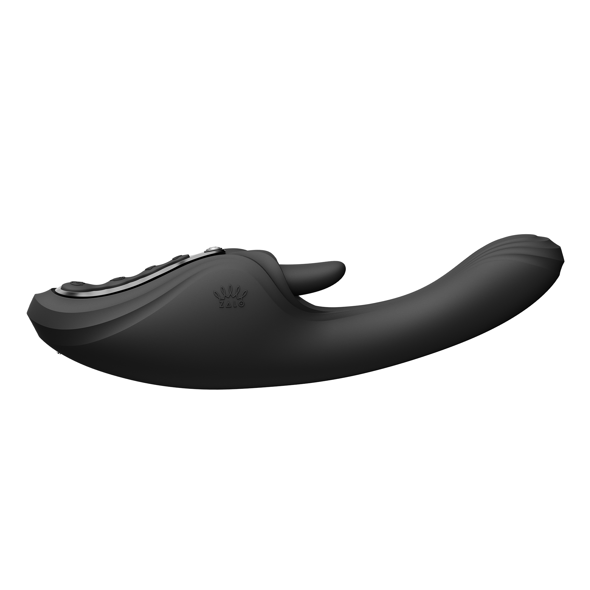 ZALO - Ares - G-Spot Rabbit Vibrator App-Controlled - Obsidian Zwart