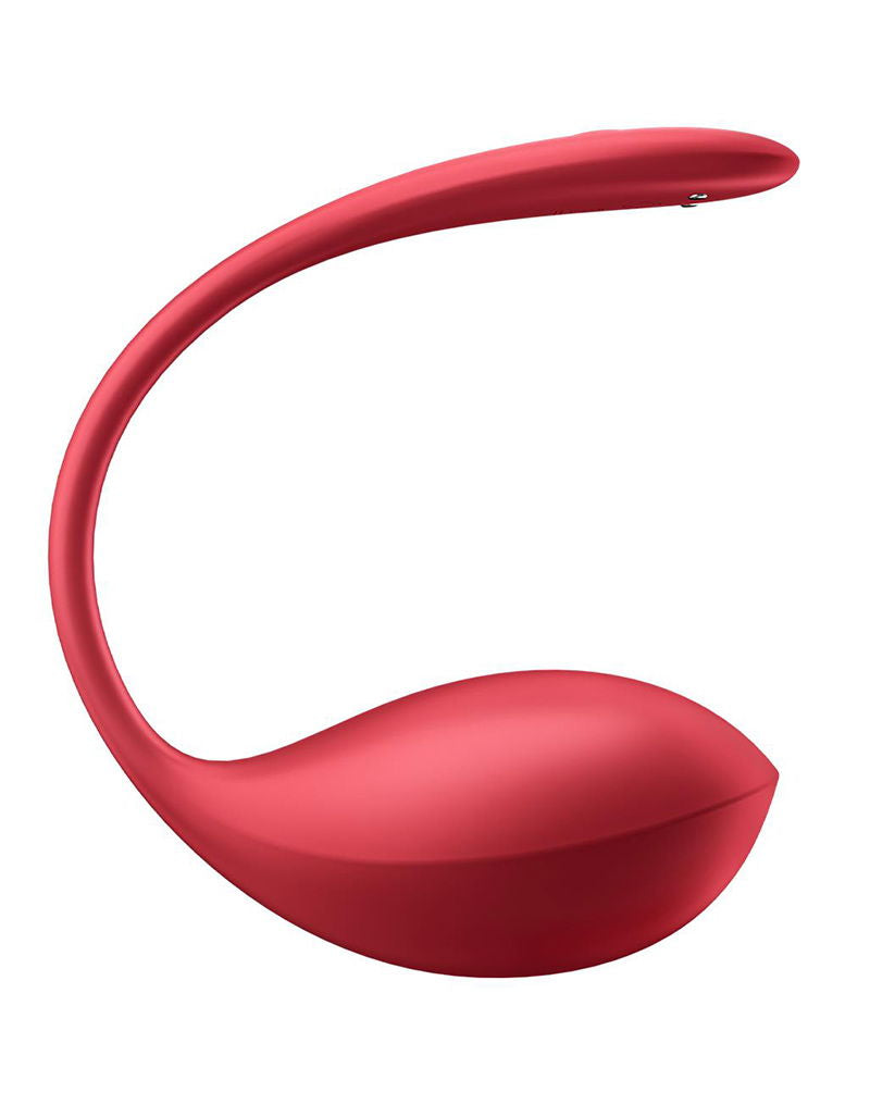 Satisfyer - Shiny Petal - Draagbare Vibrator (met app controle) - Rood