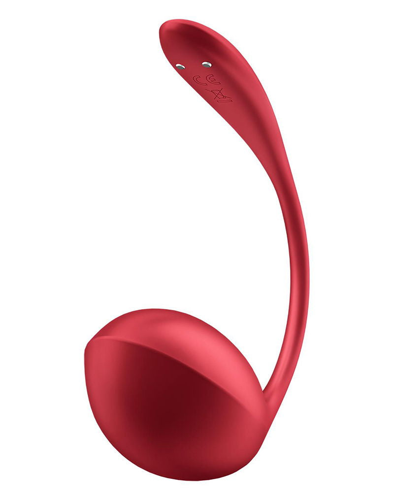 Satisfyer - Shiny Petal - Draagbare Vibrator (met app controle) - Rood