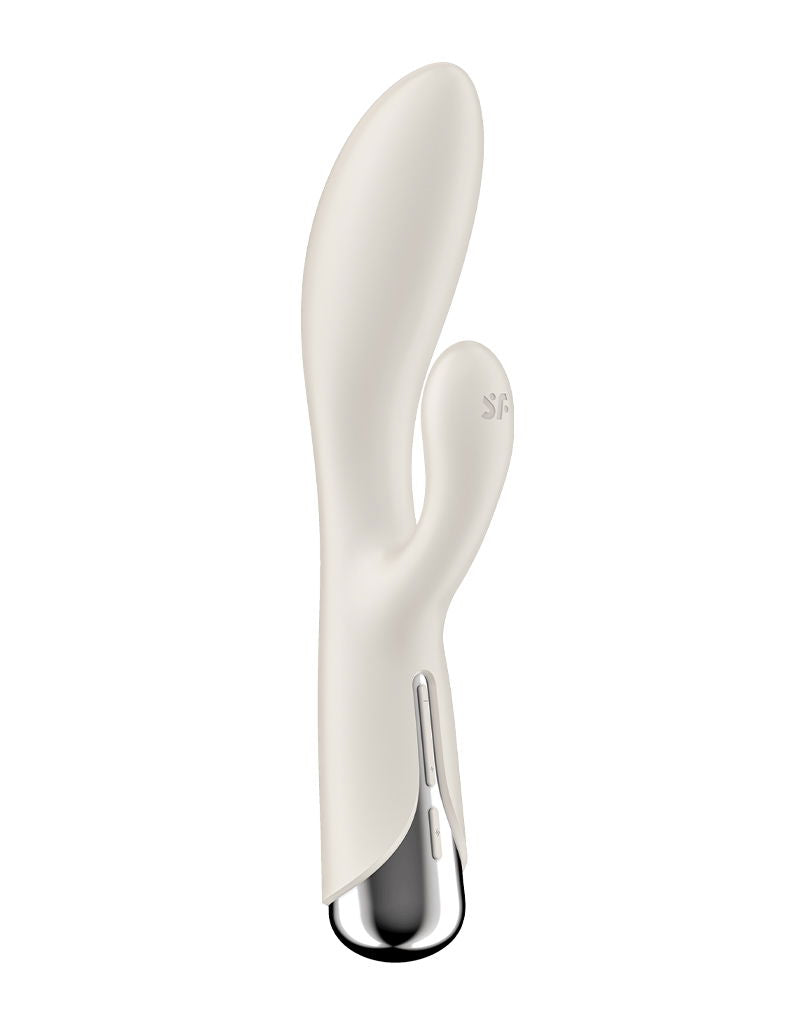 Satisfyer - Spinning Rabbit 1 - Rabbit Vibrator - Beige
