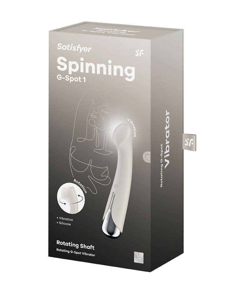 Satisfyer - Spinning G-Spot 1 - G-Spot Vibrator - Beige