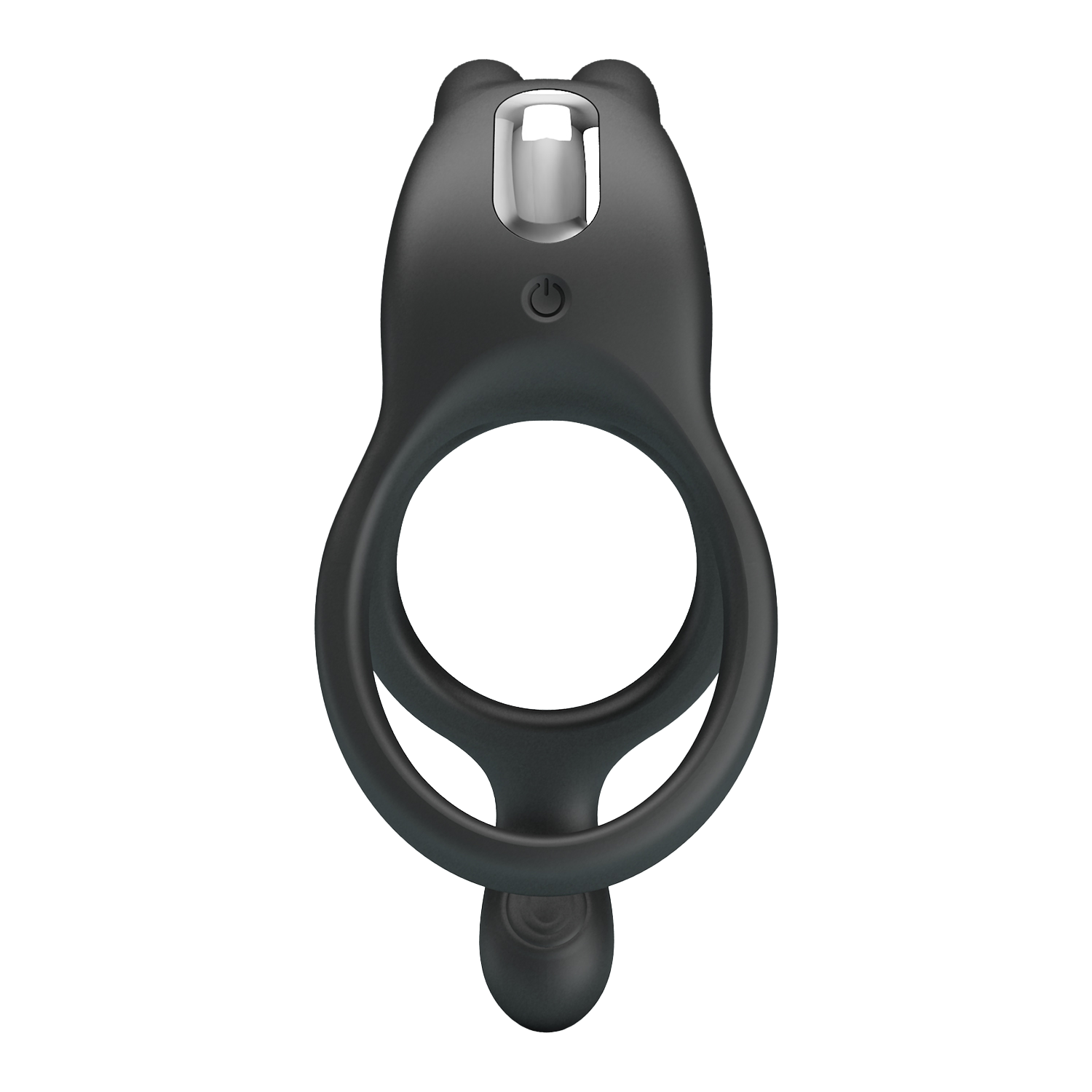 Pretty Love - Seth - Vibrerende penisring - Zwart