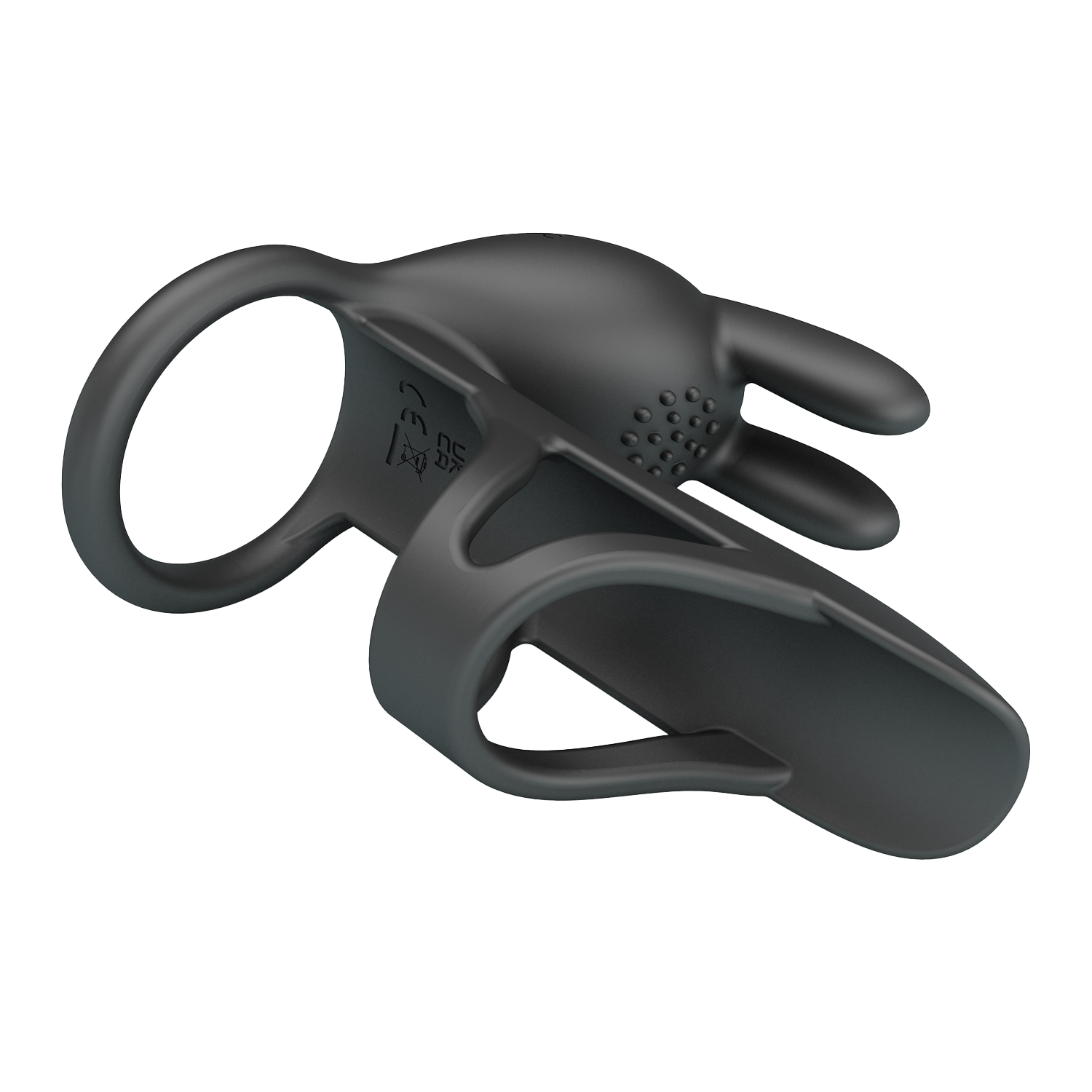 Pretty Love - Matty - Vibrerende Penis Sleeve - Zwart