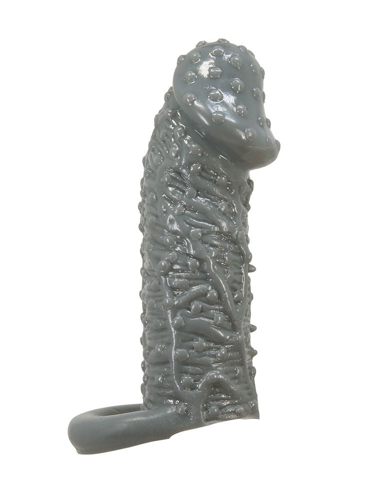 Pretty Love - Fogg - Realistische Penis Sleeve - Donkergrijs