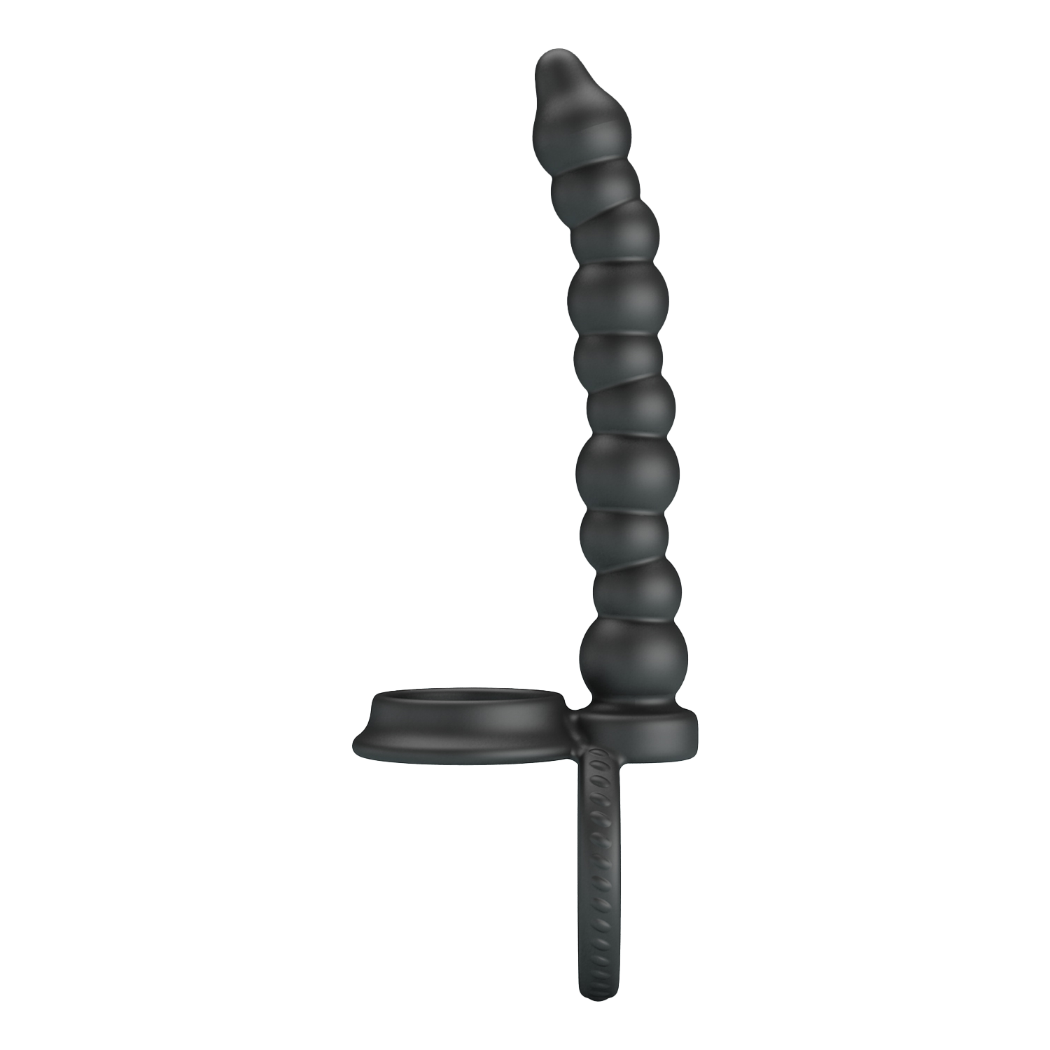 Pretty Love - Dillion - Cockring Anaal Kralen - Zwart