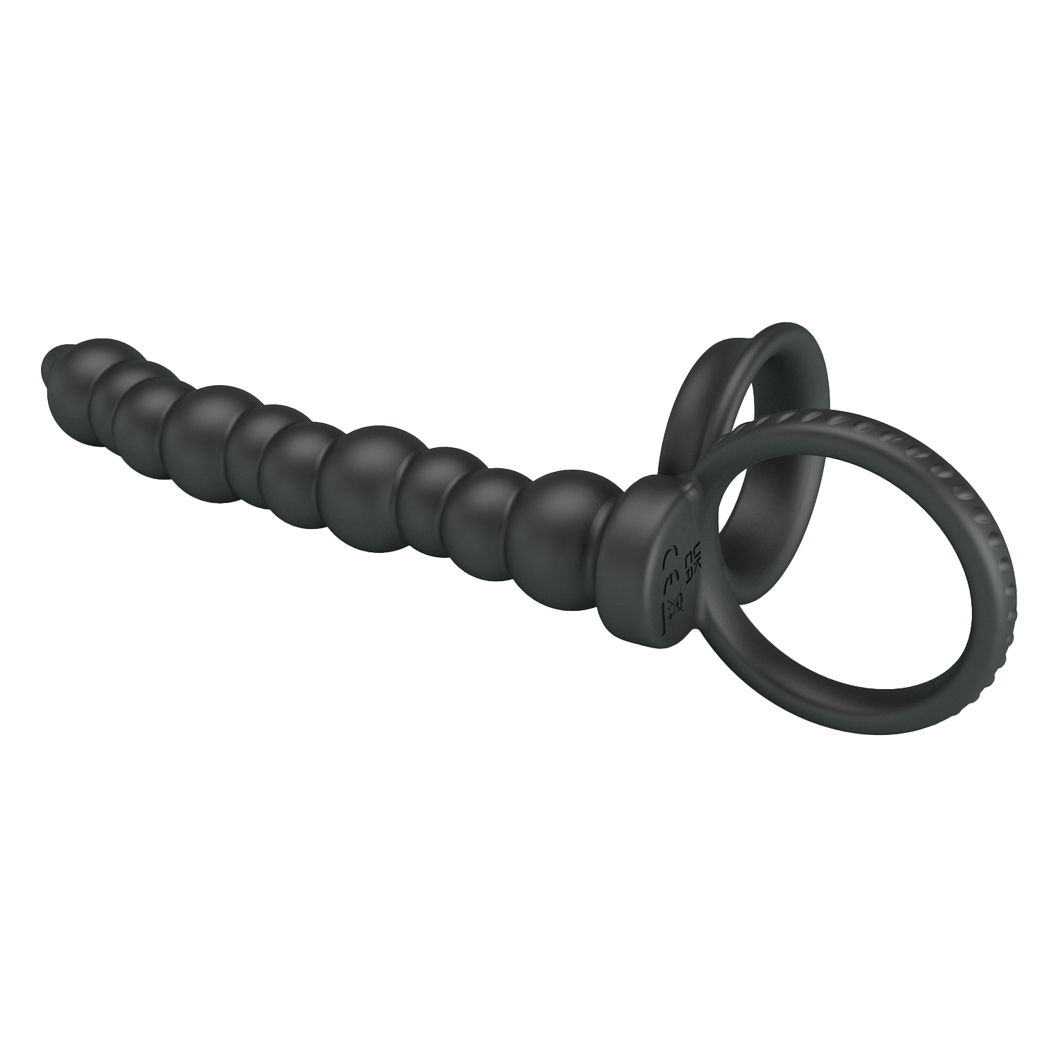 Pretty Love - Dillion - Cockring Anaal Kralen - Zwart