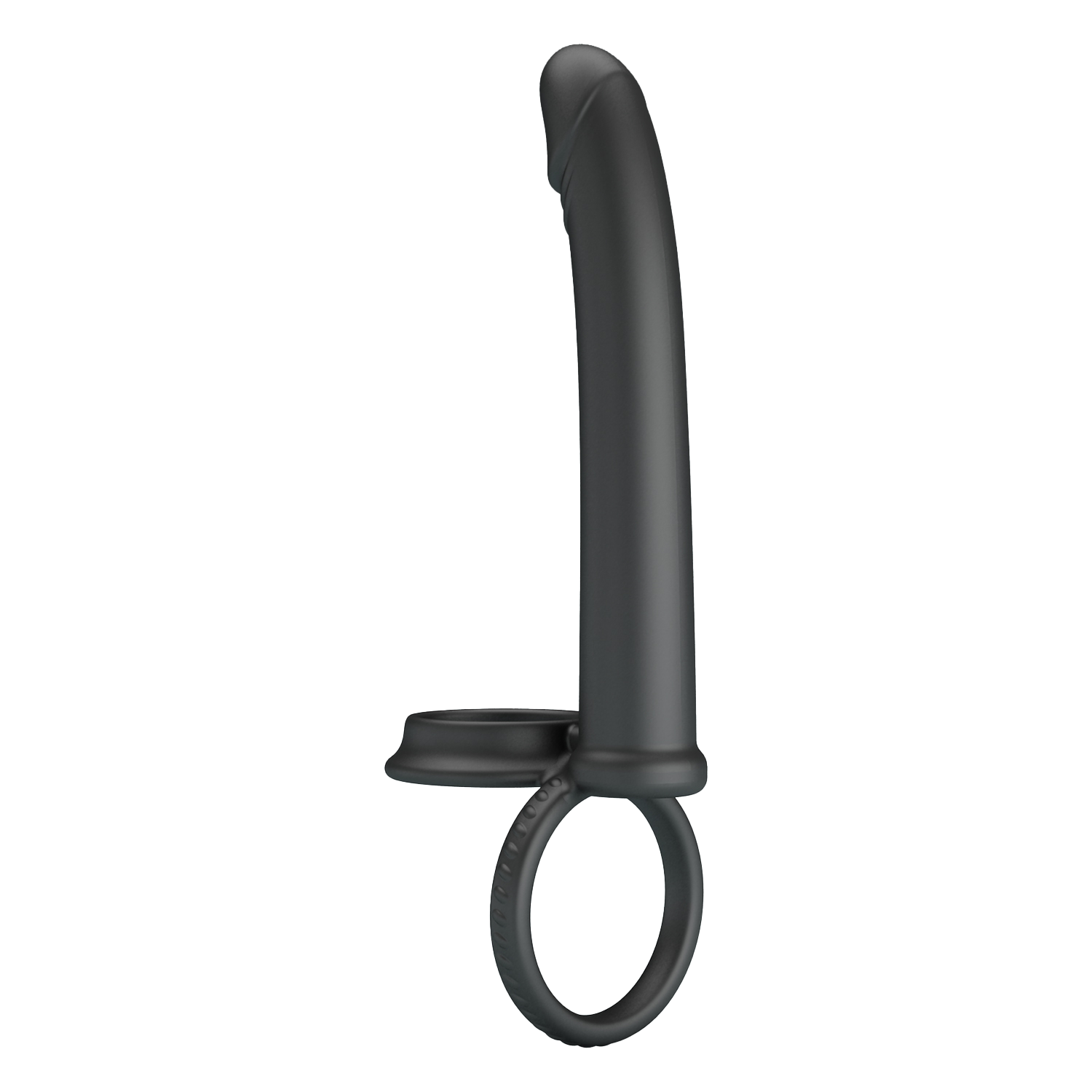 Pretty Love - Moses - Cock en Ball Ring Dildo - Zwart