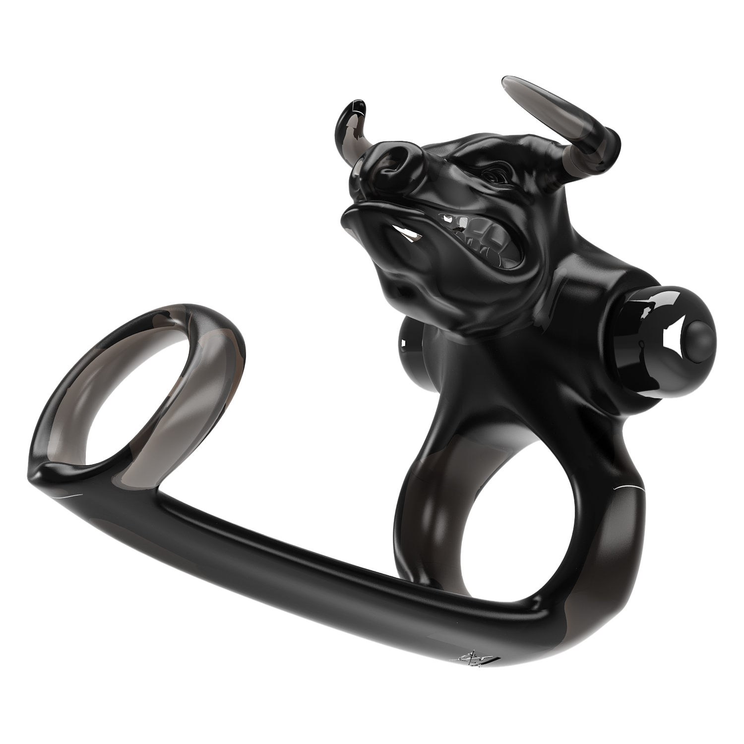 Pretty Love - Bull Warrior - Penisring - Zwart