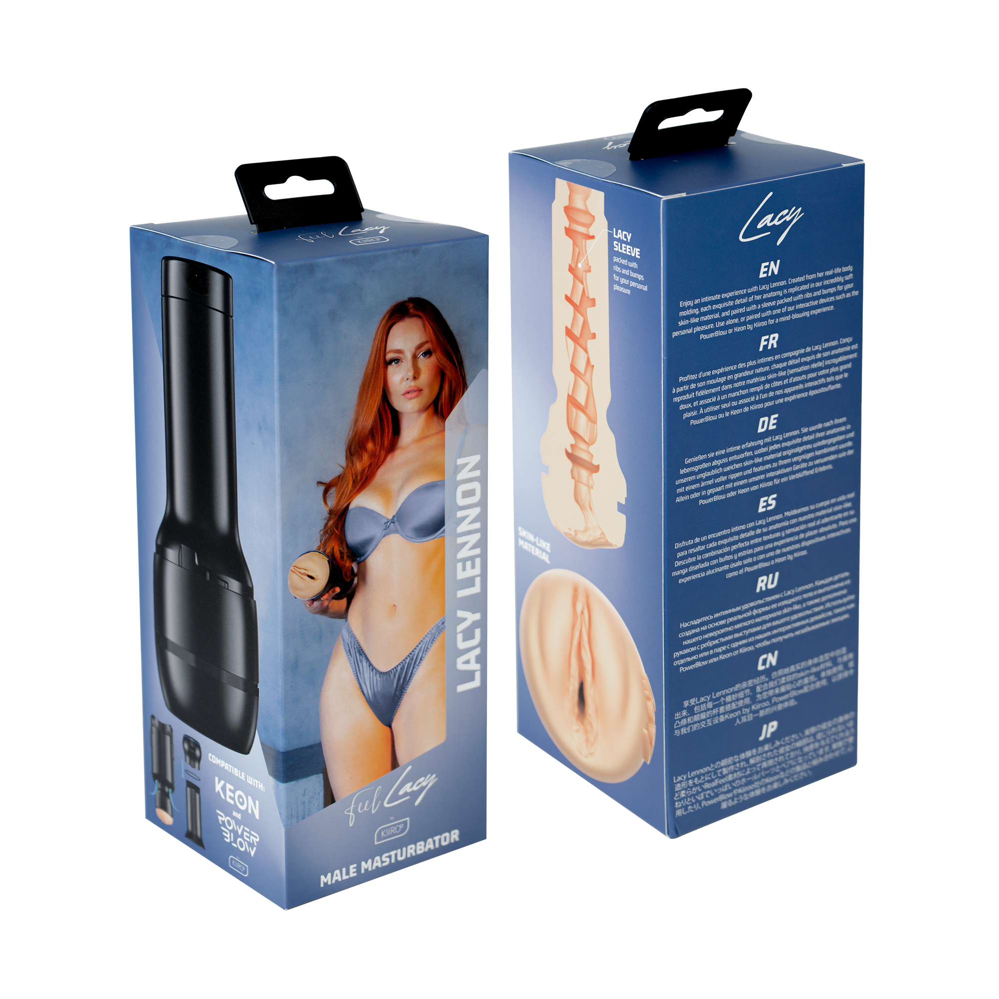 KIIROO - FeelStar Stroker - Lacy Lennon - Nude