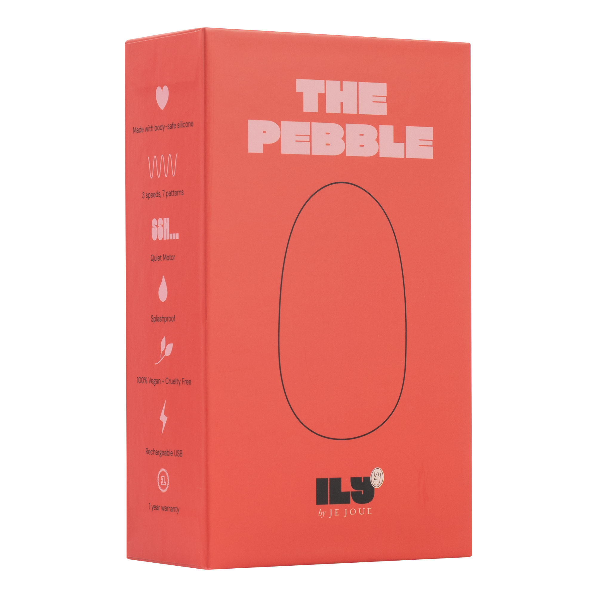 ILY - The Pebble - Clitoral Vibrator - Pink