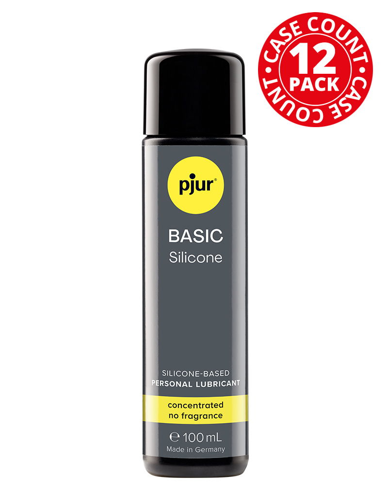 pjur - Basic - Glijmiddel op siliconenbasis - 100 ml (12 stuks)