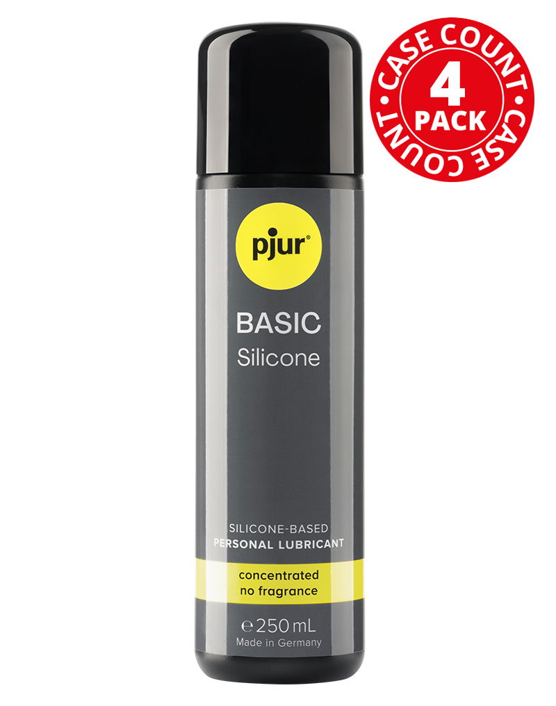 pjur - Basic - Glijmiddel op siliconenbasis - 250 ml (4 stuks)
