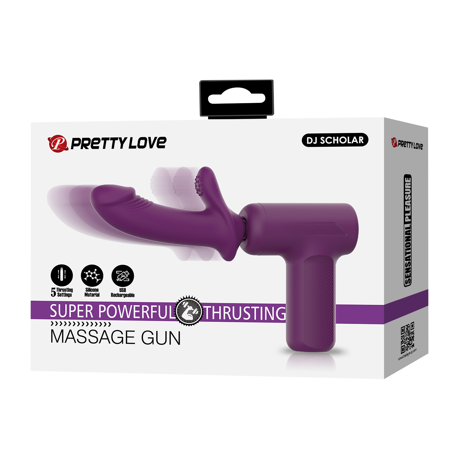 Pretty Love - DJ Scholar - Massagepistool - Paars