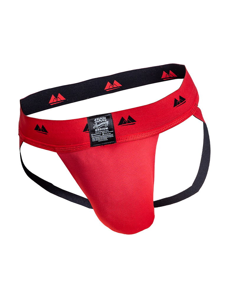 MM - Reversible Jockstrap - Zwart en Rood