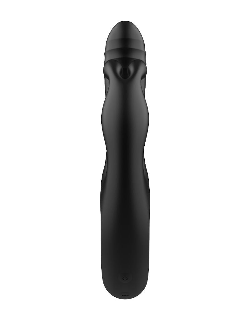 Rimba Toys - Sensual Nights SN09 - Thrusting Rabbit Vibrator - Zwart