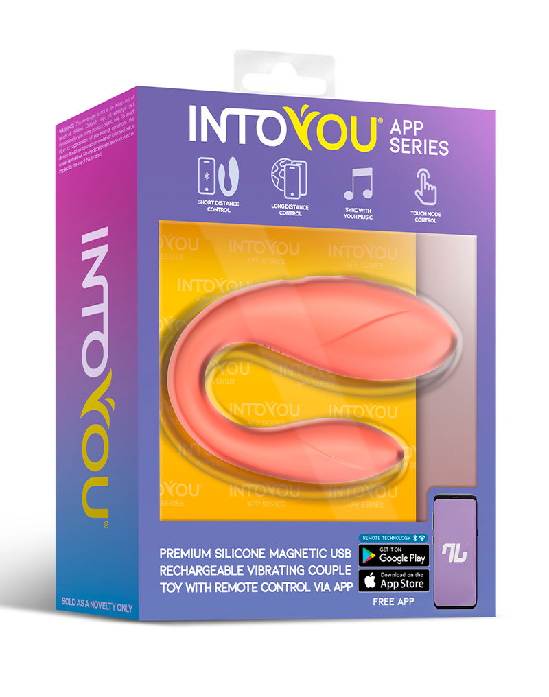 IY - Couple Toy Vibrator met app - Oranje