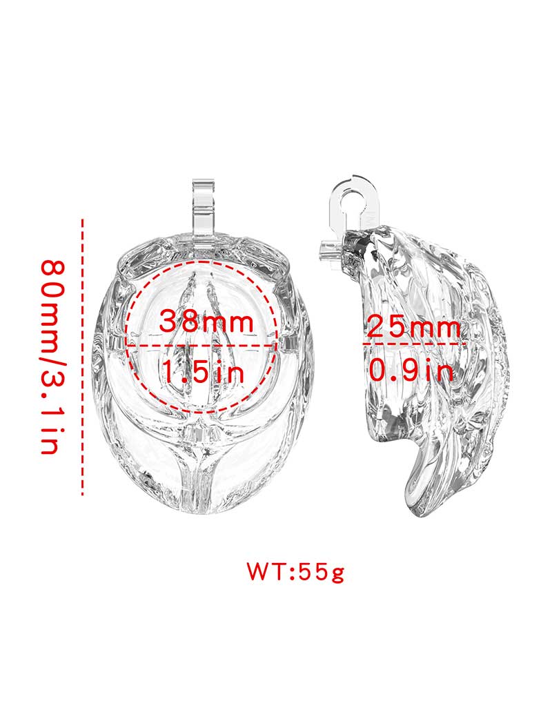 Rimba P- Cage - P-Cage PC10 - Peniskooi Pussy - Transparant