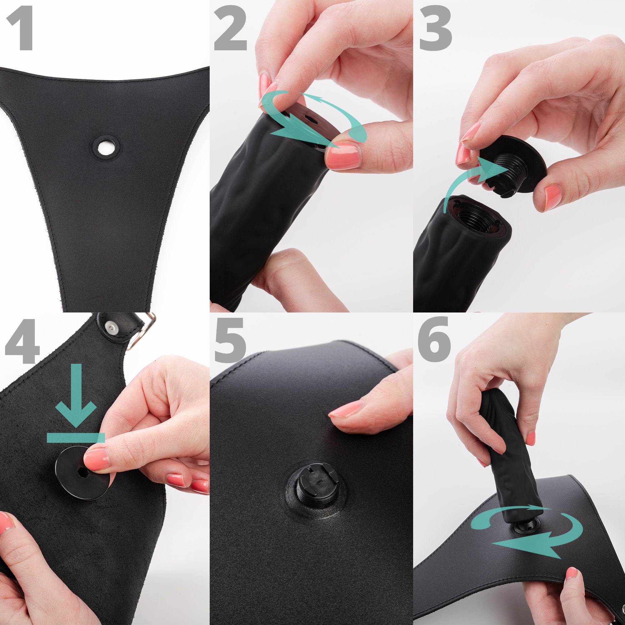 Rimba - Kuisheid Slip met Hangsloten en Plug aan Binnenzijde