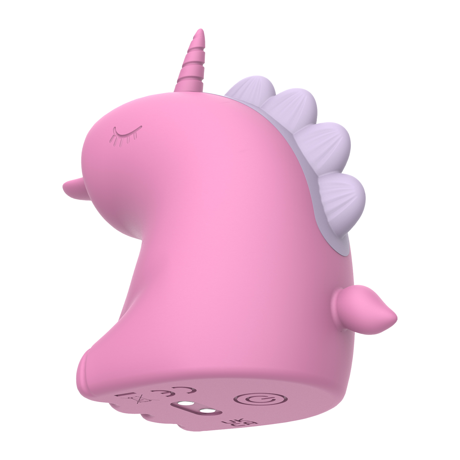 ER - Cupcake Unicorn - 360° Roterende Tong Massage - Roze