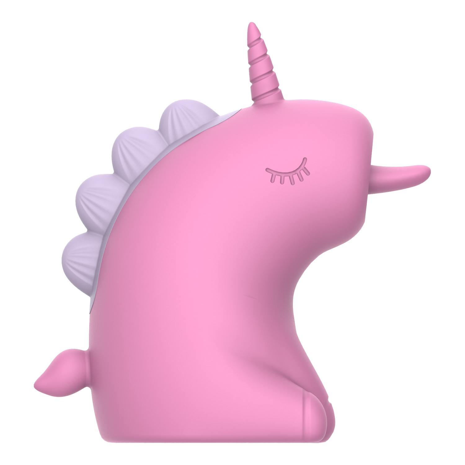 ER - Cupcake Unicorn - 360° Roterende Tong Massage - Roze