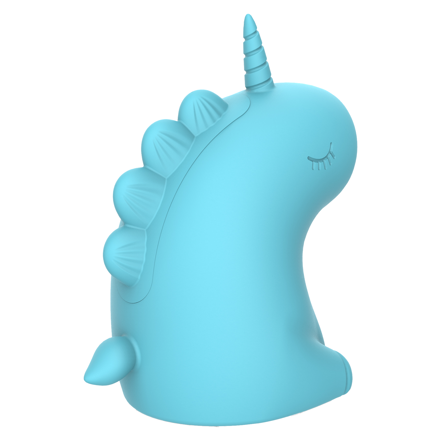 ER - Snowflake Unicorn - Massager met Likkende Tong - Blauw