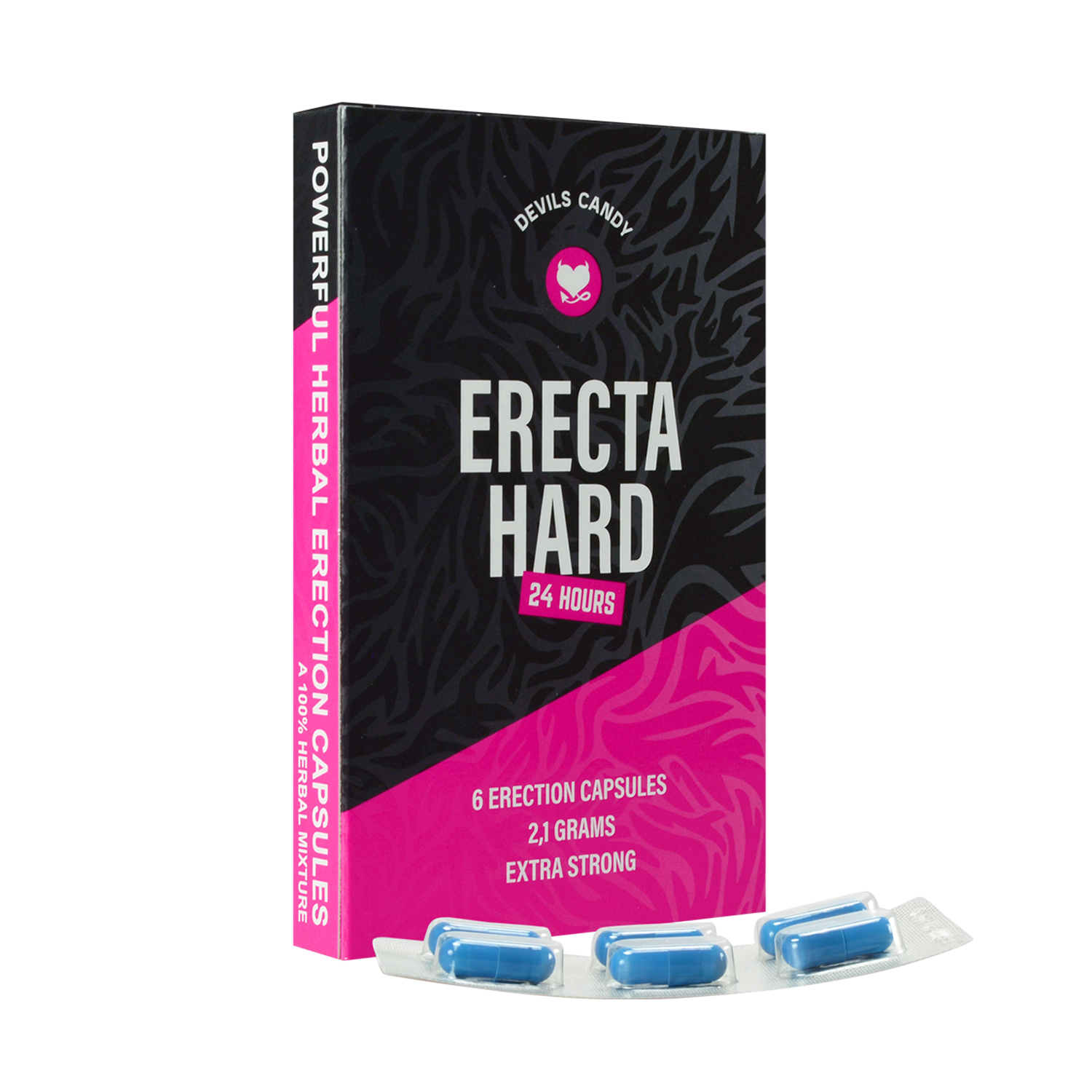 Morningstar - Devils Candy Erecta Hard - 6 Capsules