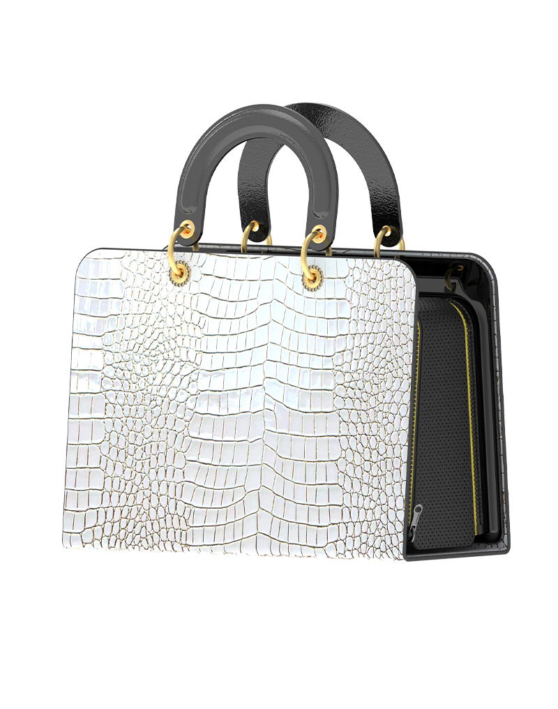 ZSEX - Fuck Machine - Witte Tas - Paarse Machine