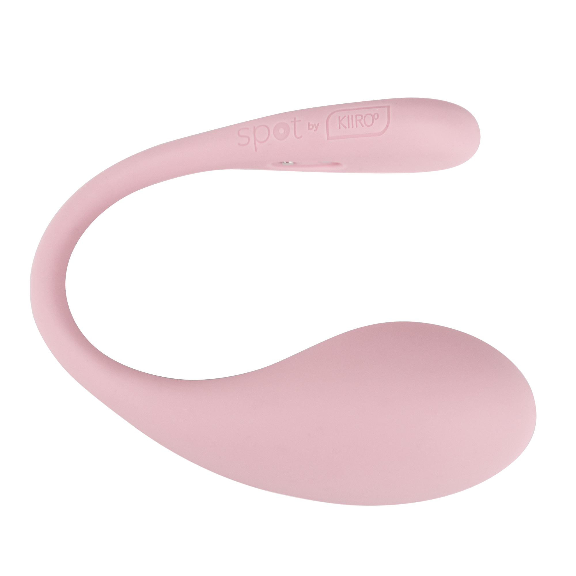 KIIROO- Spot - Draagbare Interactieve Ei-vibrator - Kiss Me Pink
