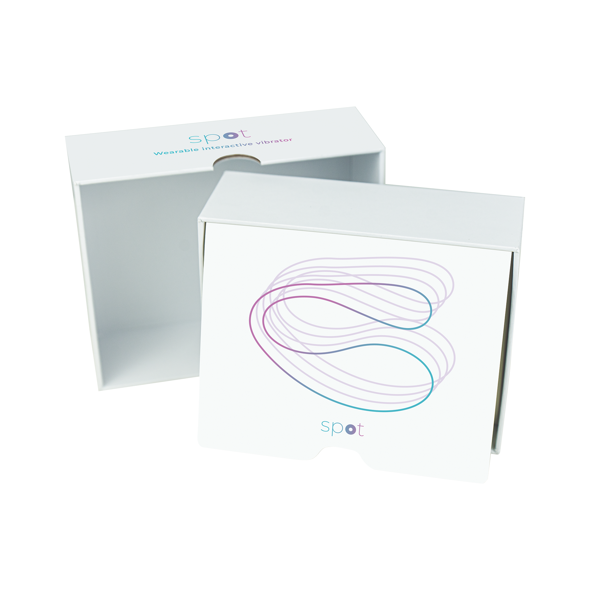 KIIROO- Spot - Draagbare Interactieve Ei-vibrator - Kiss Me Pink