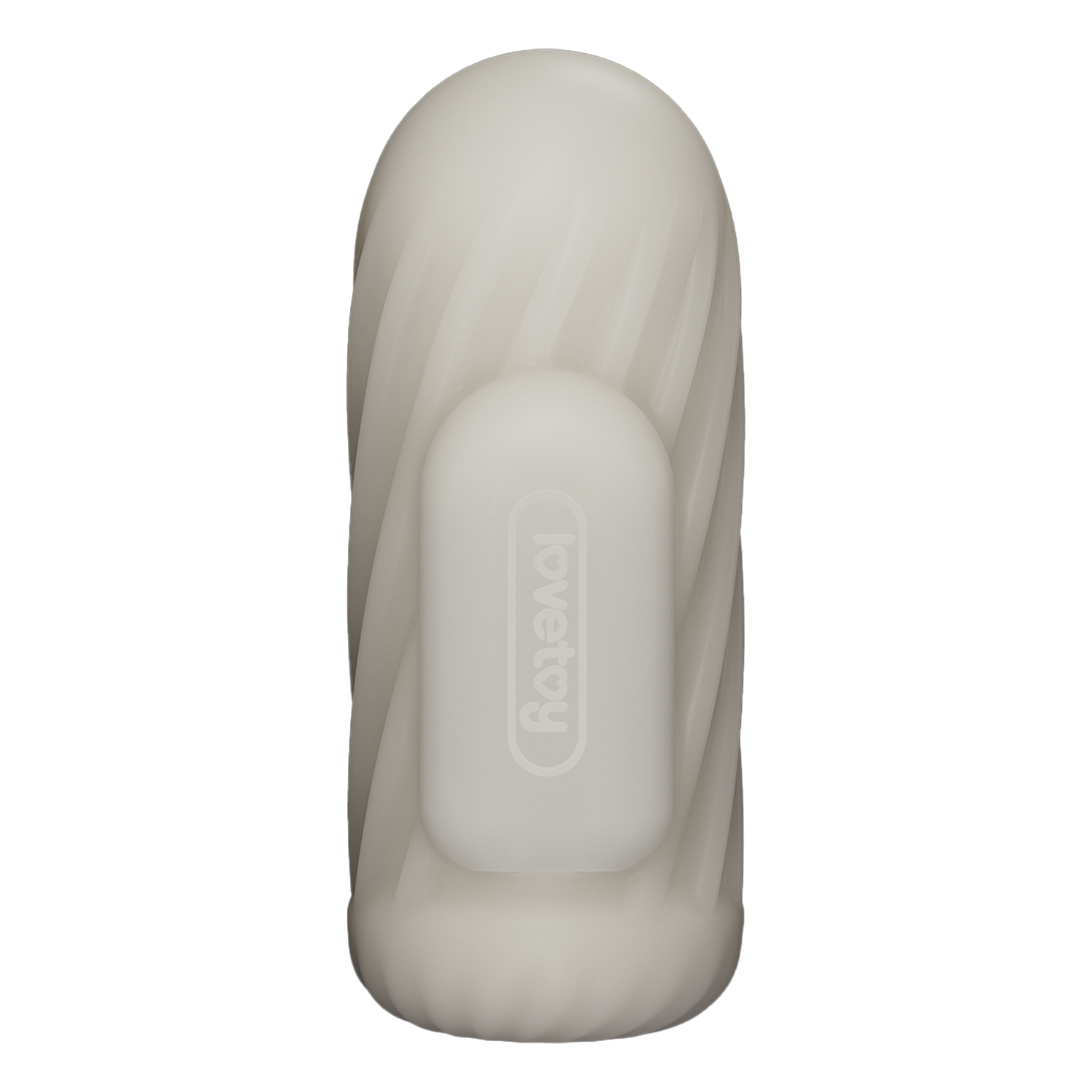 LoveToy - Knights Ring - Vibrerende Dual Purpose Sleeve - Spiraal - Wit