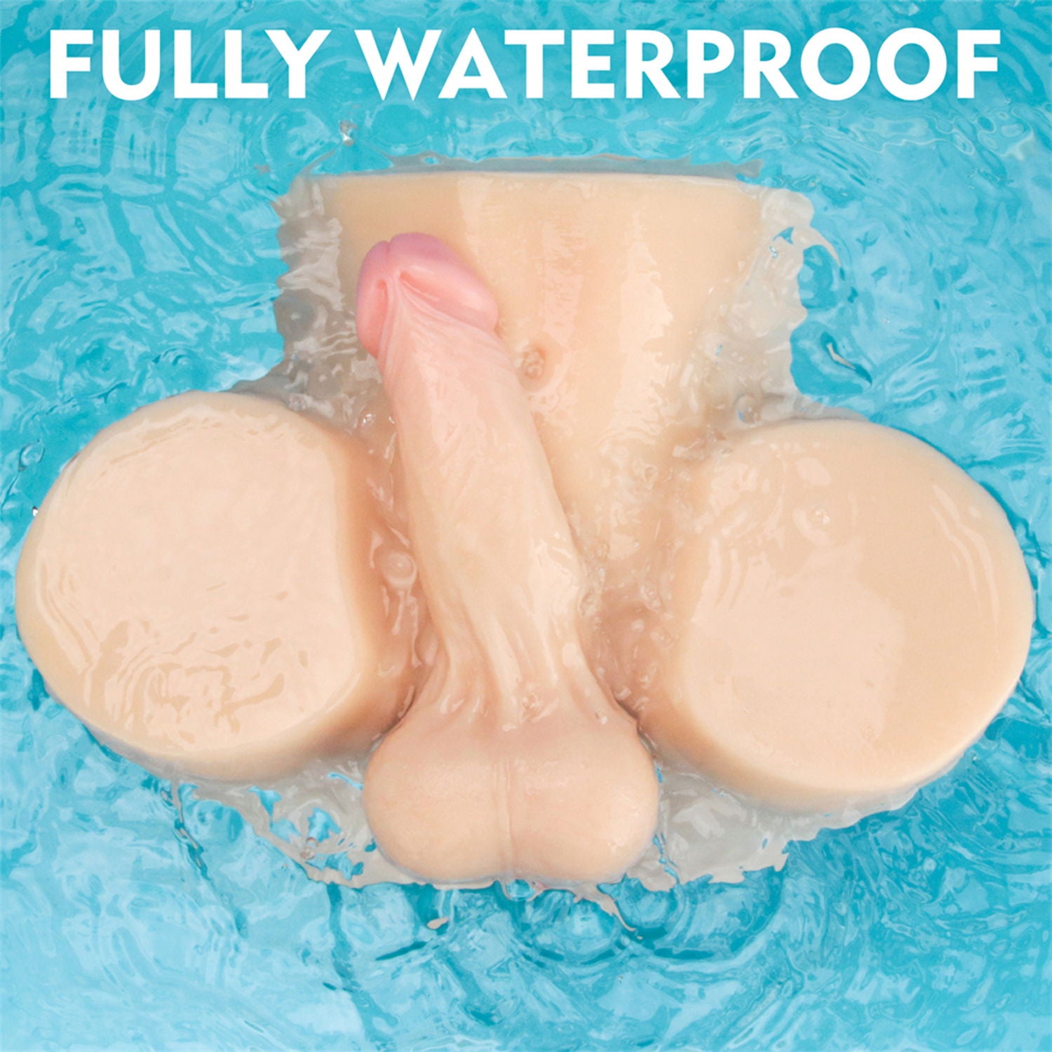 LoveToy - Streetgirl's Dual Motor Sensation Pulse met Dildo - Nude