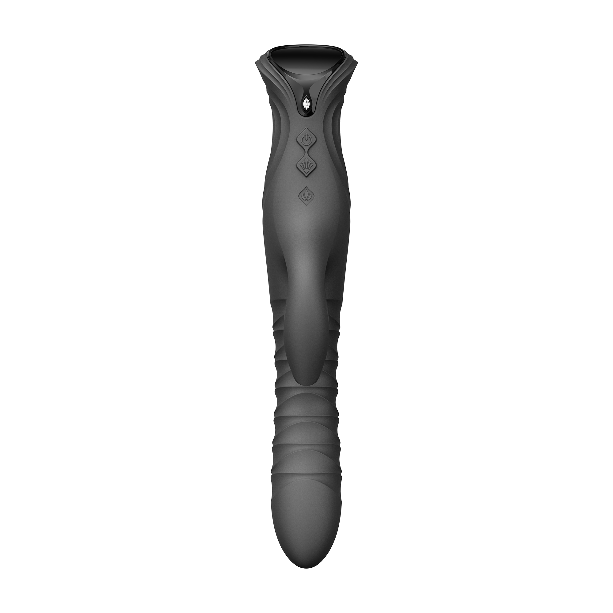 ZALO- Mose 2 - Rabbit Thrusting Vibrator - Zwart