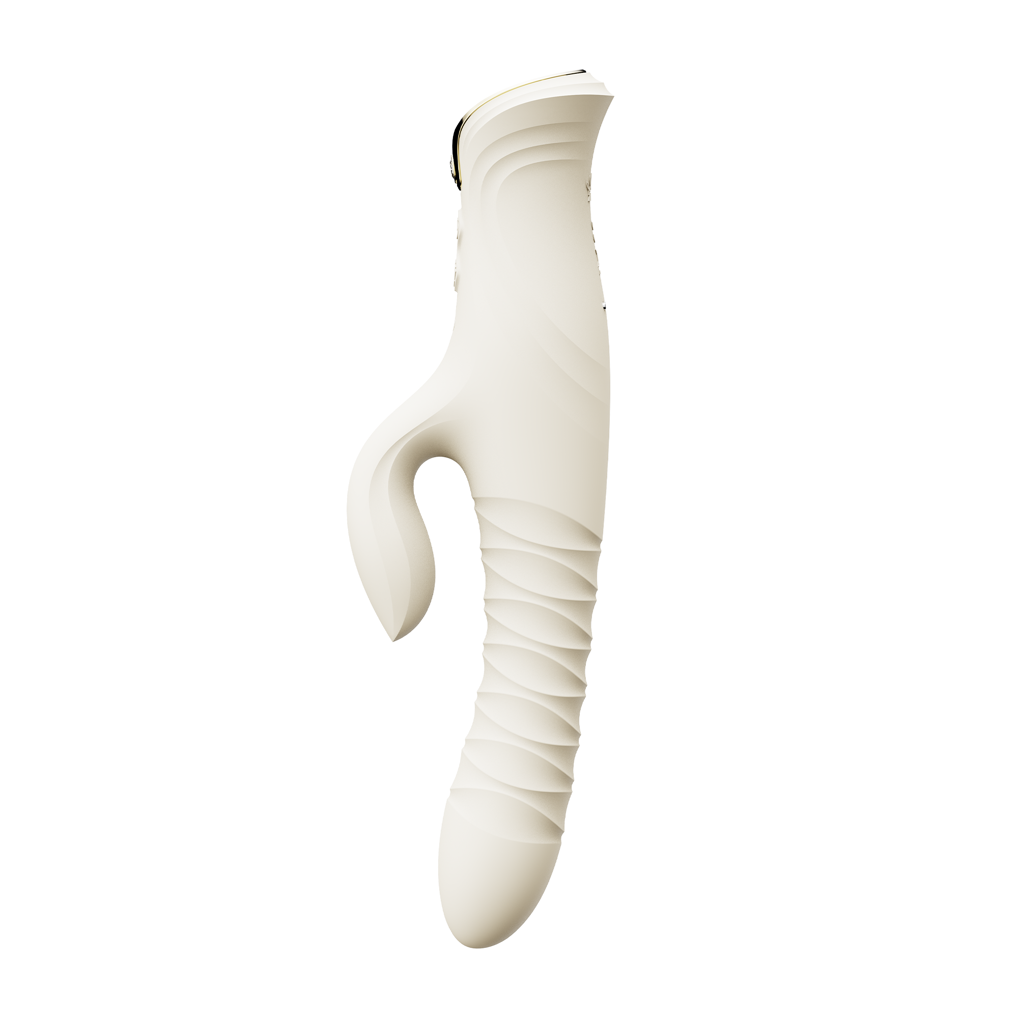 ZALO- Mose 2 - Rabbit Thrusting Vibrator - Ivoor Wit