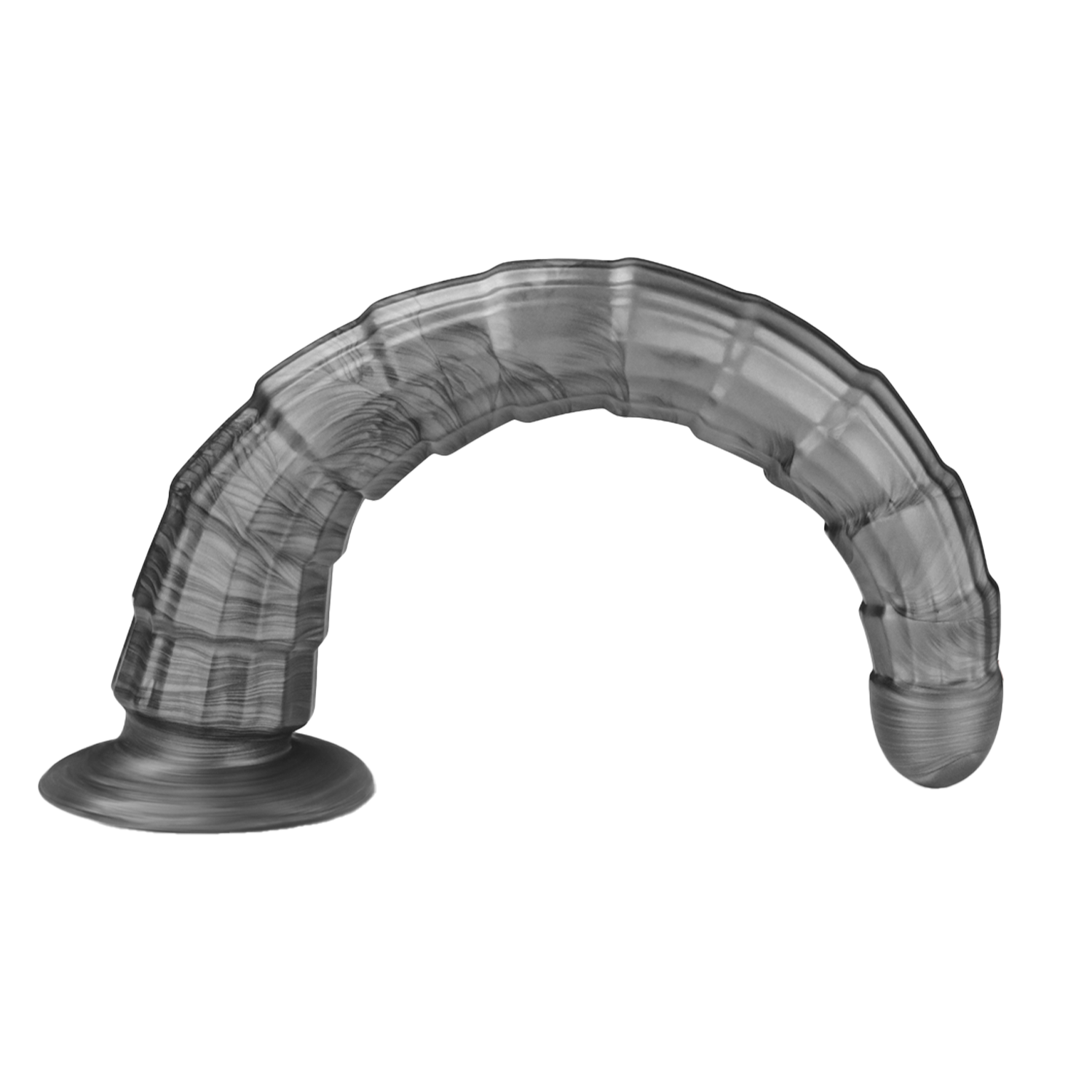 LoveToy - 14,5"King Sized Vibrating Vibrax Slider - Zilver