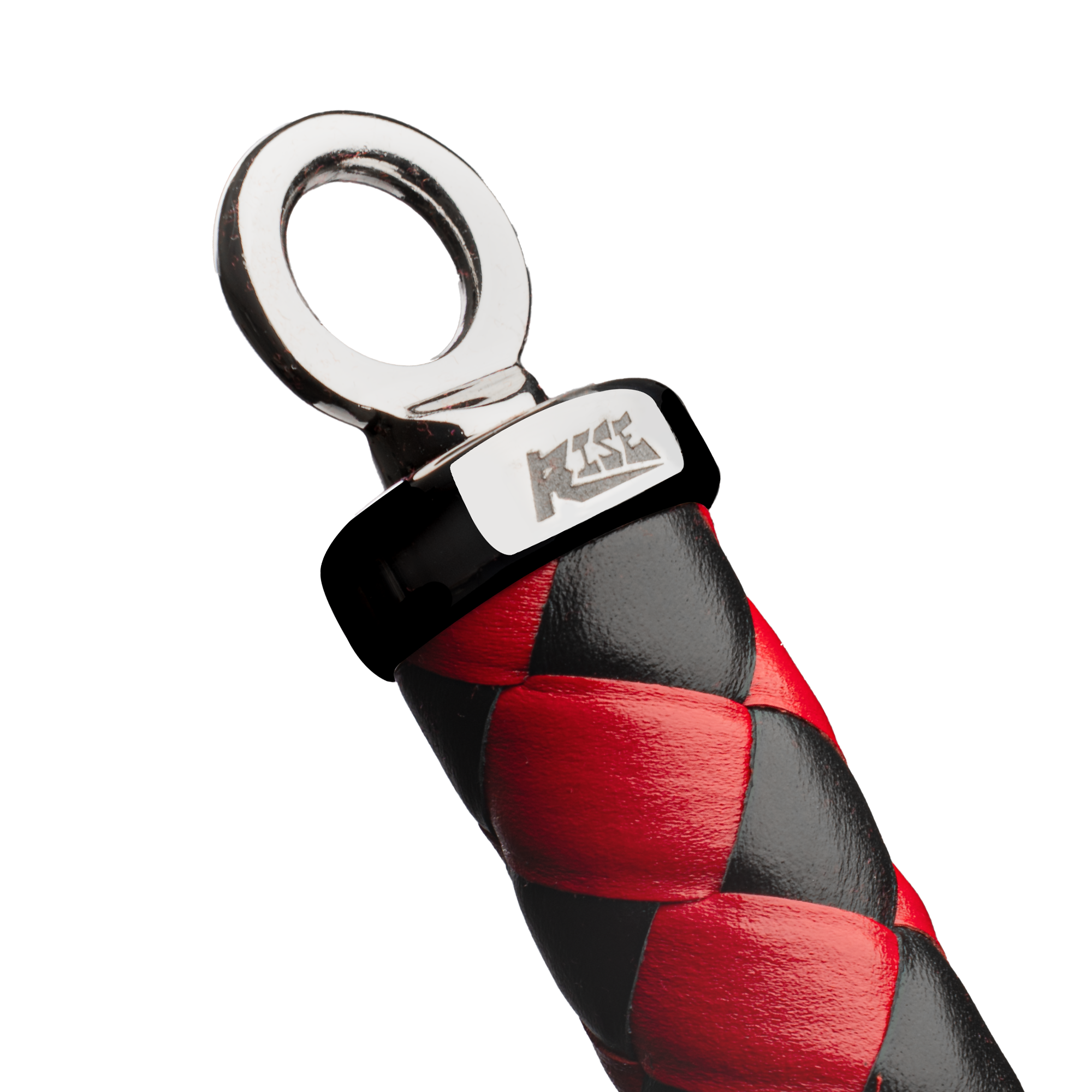 RISE - Thicker Cat O. Nine Whip - Zwart/rood